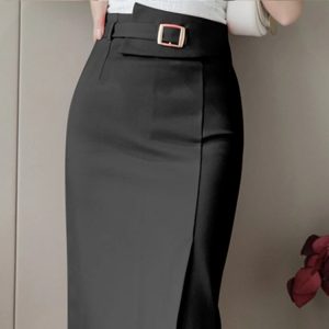 Jupes crayon, fourreau fendu sur le devant