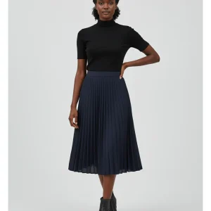 Jupe Patineuse Plissée Marine Élégante