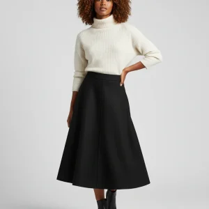Jupe Patineuse Noire Femme