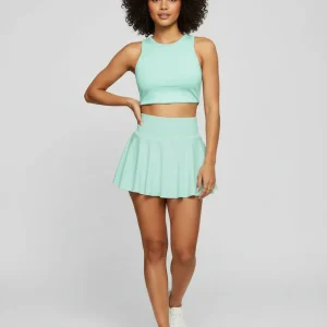 Ensemble Crop Top Jupe Patineuse