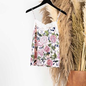 Debardeur rouge gorge