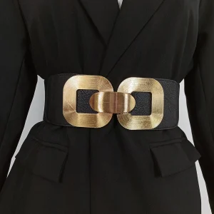 Ceinture élastique à boucle design