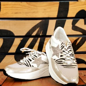 Baskets blanche étoile Johannesburg