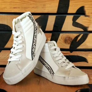 Baskets  blanche montantes Khéops