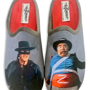 Mules Cinéma “La Maison de l’Espadrille” – “modèle Z 102 beige” – semelles caoutchouc antidérapantes – TAILLES 42 – 43 – 44