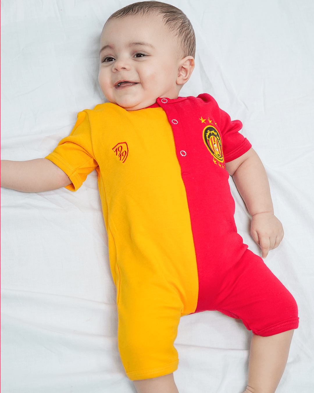 Grenouillère bébé Espérance 2025 – Demi-manches officielle