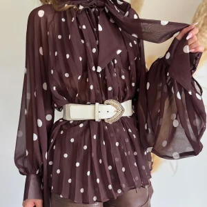 BLOUSE CHOCOLAT - NOELIE