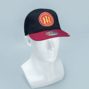 CASQUETTE FLAT ROUGE ET JAUNE