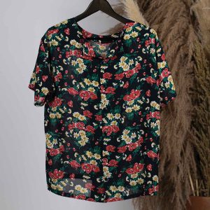 Chemise MC fleurie Partenaire