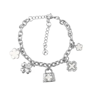 Bracelet chaîne breloques