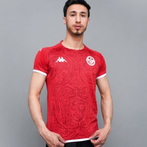 Maillot Équipe National 2022 – Édition officielle Kappa rouge