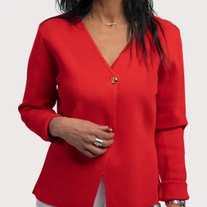 Gilet rouge Caroline