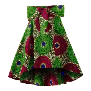 Jupe africaine avec impression traditionnelle