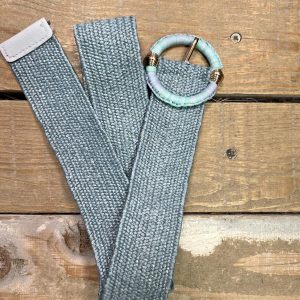 Ceinture élastique bleu