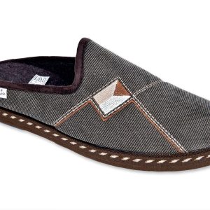 Mules classiques “La Maison de l’Espadrille” – homme – marron – modèle Francis 6866″ – semelles caoutchouc antidérapantes – TAILLES 40 – 41 – 42 – 43 – 44 – 45 – 46