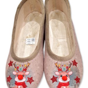 Ballerines – “modèle Renne N192” – semelles caoutchouc antidérapant – TAILLE 35