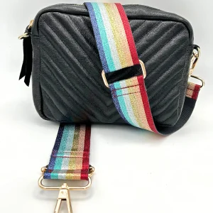 Bandoulière Rainbow clair