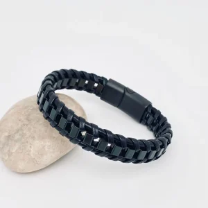 Bracelet homme engrenage