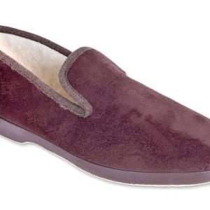 Chaussons “La Maison de l’Espadrille” – homme – marron – “modèle Charles 7670”- semelles caoutchouc antidérapantes – TAILLES 40 – 44 – 45