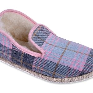 Charentaises de “l’Atelier Charentaises” – femme – “modèle Martine” – semelles feutre avec protection crêpe – fourré laine – TAILLES 36 – 39