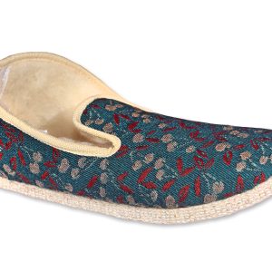 Charentaise de “l’Atelier Charentaises” – femme – « modèle Iris » – semelles feutre – fourré laine – TAILLE 37