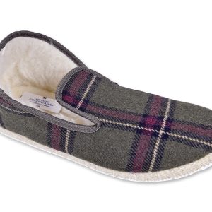 Charentaises de “l’Atelier Charentaises” – homme – “modèle Raphaël” – semelles feutre avec protection crêpe – fourré laine – TAILLES 40 – 41 – 42 – 43 – 44