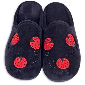 Mules – “La maison de l’Espadrille – femme – noir – “modèle Blandine 9012” – semelles caoutchouc antidérapantes – très souples et confortables – TAILLES 38 – 40 – 41