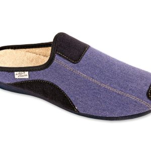 Mules classiques “La Maison de l’Espadrille” – homme – jeans – “modèle 2480” – semelles caoutchouc antidérapantes – TAILLES 39 – 40 – 41 – 43 – 45