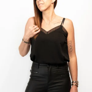 Débardeur noir Olivia