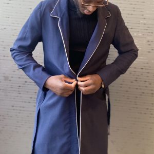 Trench-coat liseré