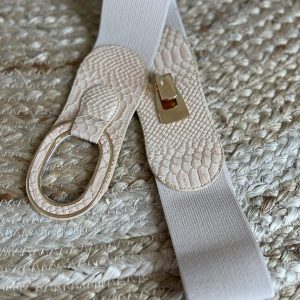 Ceinture CDS beige