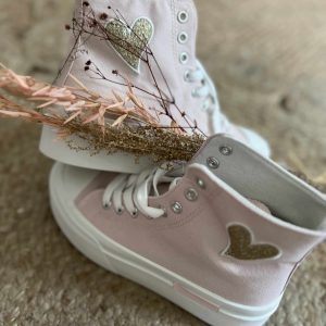 Basket CDS rose poudré