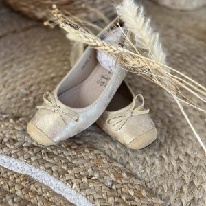 Ballerine cds dorées
