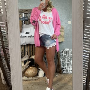 Gilet star rose baby