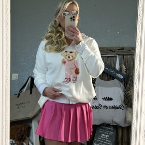 Pull bear blanc