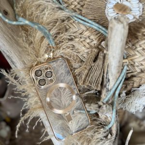 Bandoulière portable kaki doré