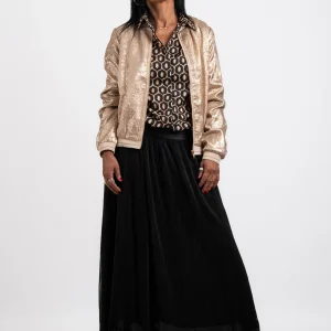 Jupe longue noire Shine