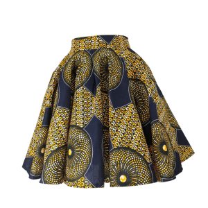 JUPE WAX COURTE EVASEE – Lily « Prisci »