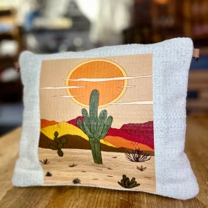 pochette blanc Cactus