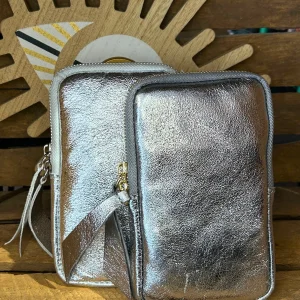 Pochette bandoulière cuir  Louna