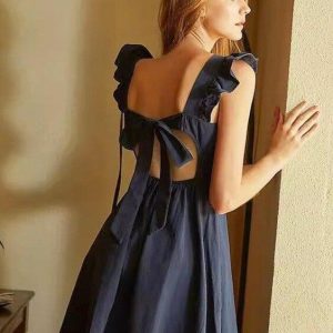 Robe Courte Dos Nu - Evangeline