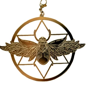 Pendentif doré Rosa