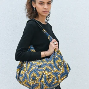 Sac à main besace en wax Eden