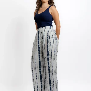 Pantalon ample blanc Eden