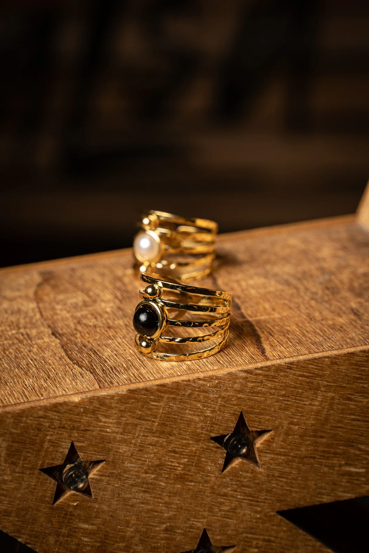 Bague doré Sanna – Image 3