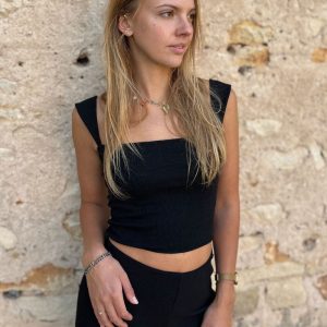 Débardeur Col Carré - Tatiana