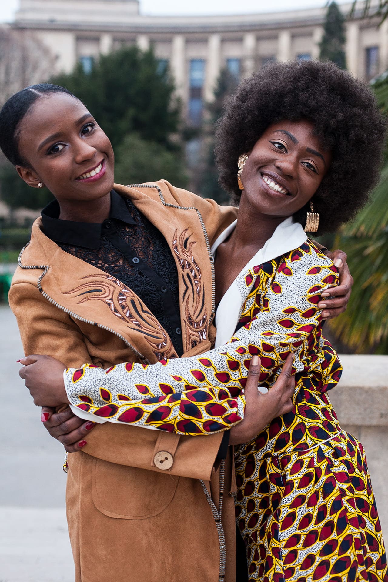 Veste cape double face – Image 3