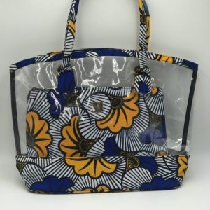 Sac cabas transparent wax