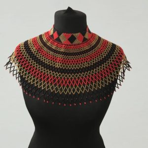 Collier parure de perles