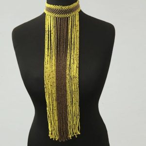 Collier cascade de perles